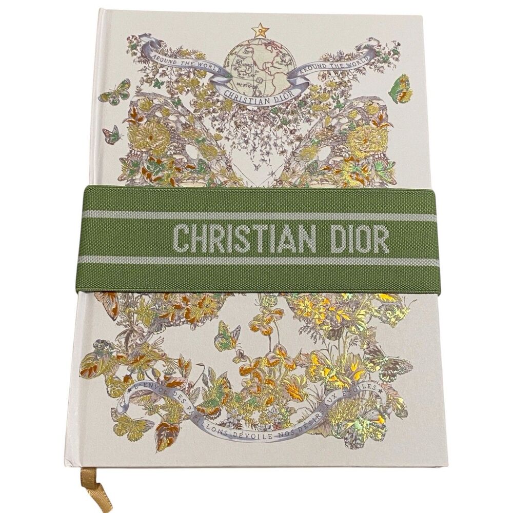 Christian Dior  Cruise Around The World Journal Floral Cover Notebook Limited